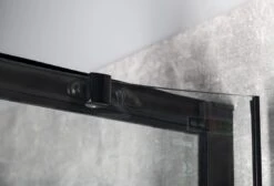 Gelco Sigma - Douchehoek 100x100 Cm, R550, Mat Zwart/helder Glas GS5510B -Douche Uitrusting fea83b0b8dc4bd1eb02983de 1