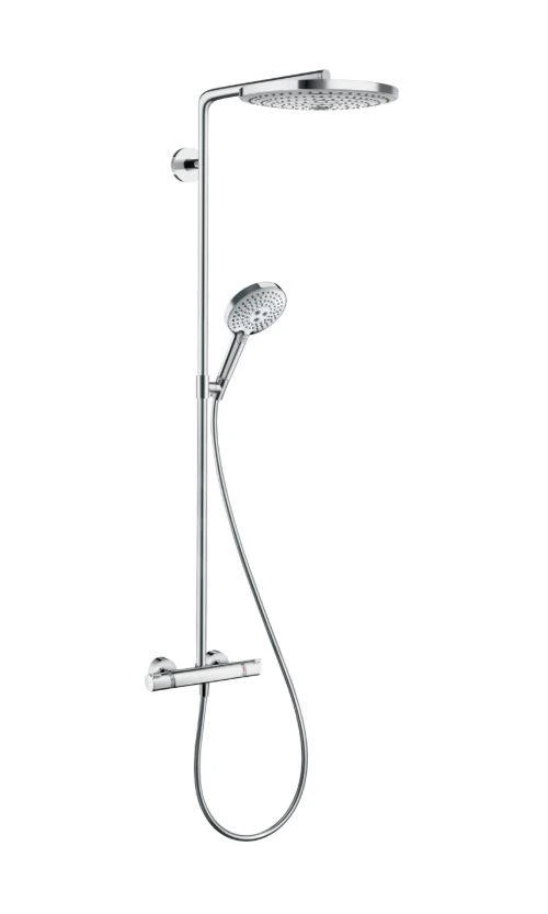Hansgrohe Raindance Select S - Doucheset Met Thermostaat, 300 Mm, 2 Jet, Chroom 27133000 3 Hansgrohe Raindance Select S - Doucheset Met Thermostaat, 300 Mm, 2 Jet, Chroom 27133000