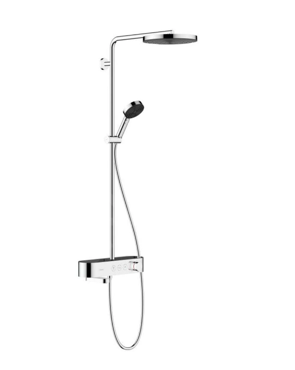 Hansgrohe Pulsify S - Douchesysteem 260 Met Badthermostaat ShowerTablet Select 400, 1 Straalsoort, Chroom 24230000 3 Hansgrohe Pulsify S - Douchesysteem 260 Met Badthermostaat ShowerTablet Select 400, 1 Straalsoort, Chroom 24230000